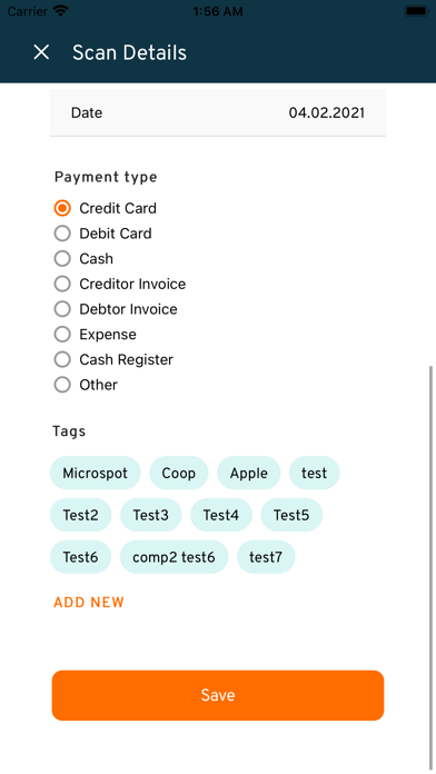Accounto Screenshot