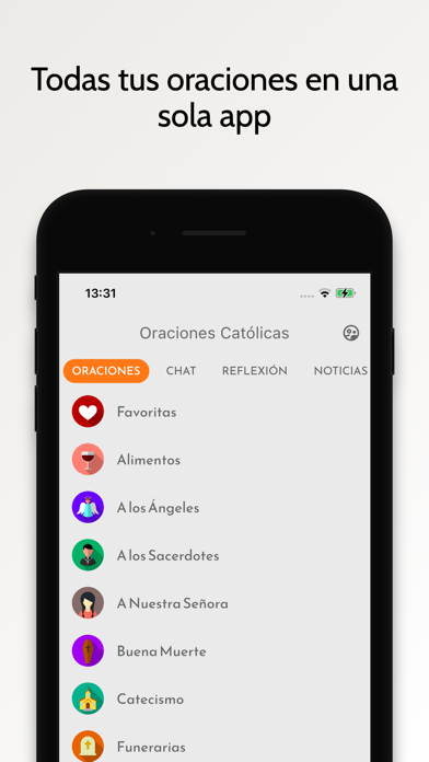 Oraciones Católicas Screenshot