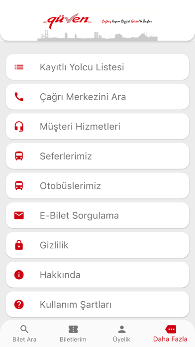 Güven Turizm Screenshot