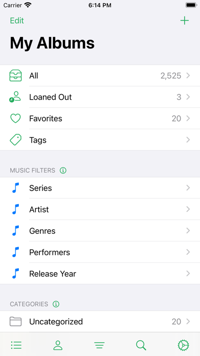 MusicBuddy Pro: Vinyls & CDs Screenshot