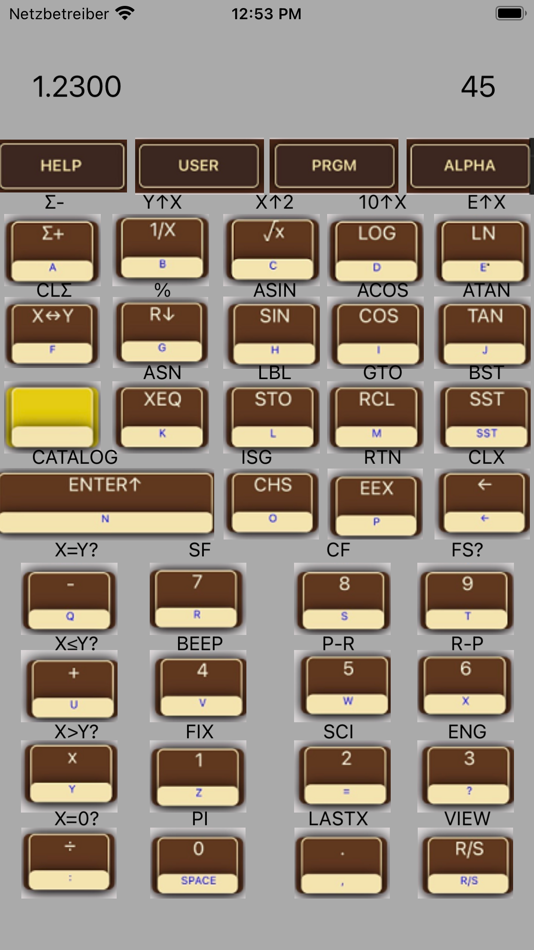 HP41CV (iOS) 게시자: Jurgen Anton Strohmer HP41CV (iOS) 게시자: Jurgen Anton Strohmer