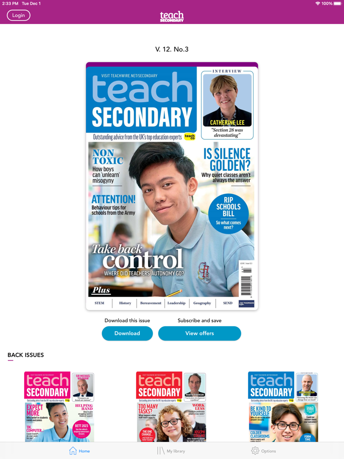 Teach Secondary Magazine