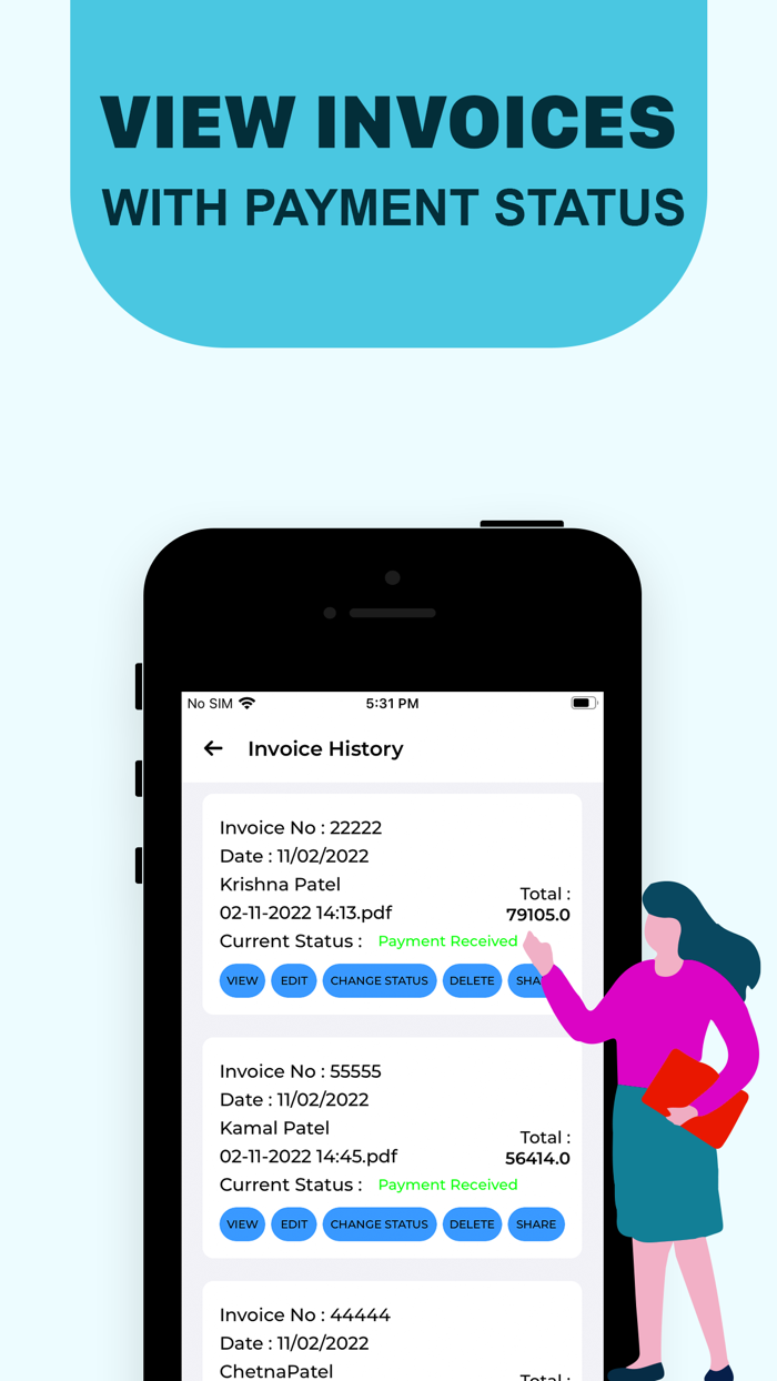 GST invoice and Bill Maker App