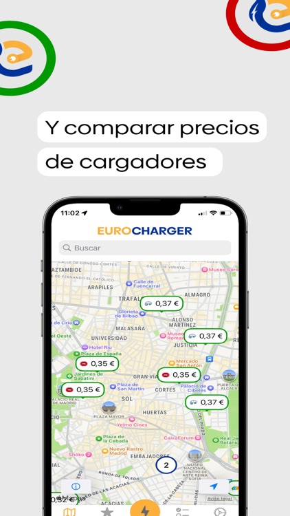 EuroCharger: Puntos de recarga