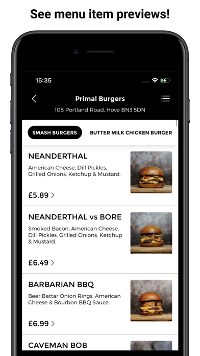 Primal Burgers Screenshot