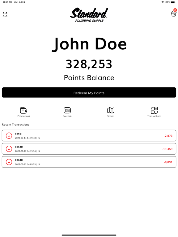 Standard Plumbing Rewards