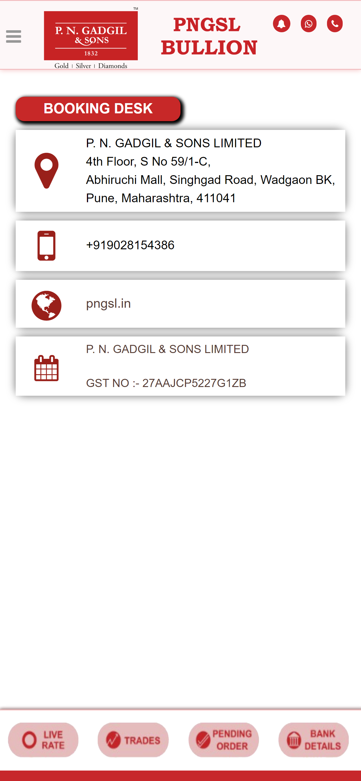 PNGSL Bullion