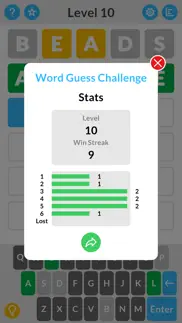 word guess challenge iphone screenshot 2