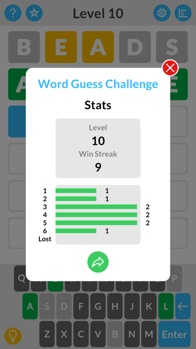Word Guess Challenge Screenshot