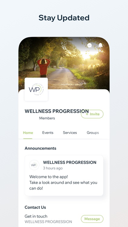 The Wellness Progression