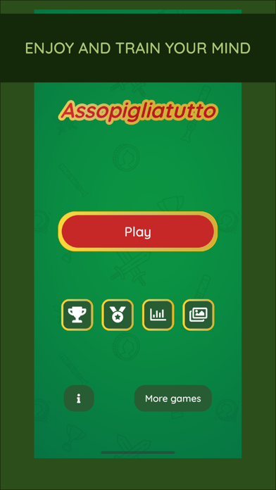 AssoPigliaTutto Card Game Screenshot