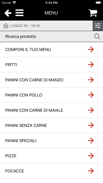 L'arte della pizza e hamburger Screenshot