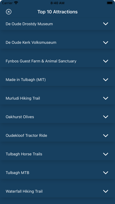 Tulbagh Tourism Screenshot