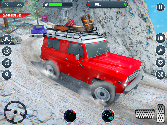 Cargo Truck Driving Offroad
