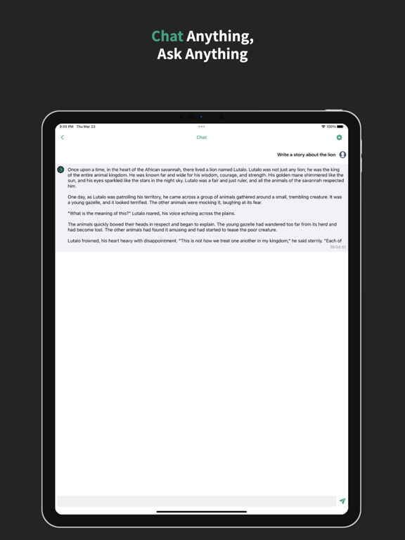 Screenshot #5 pour Chatix AI - Chatbot Assistant