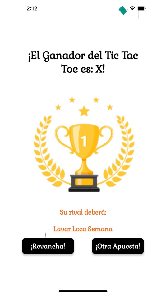 #3. Tic Tac Toe App (iOS) 由: JOHN FREDY ARISTIZABAL ESCOBAR