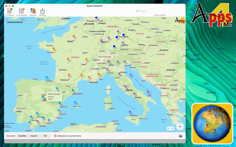 Screenshot #1 pour Acana Map2Pin