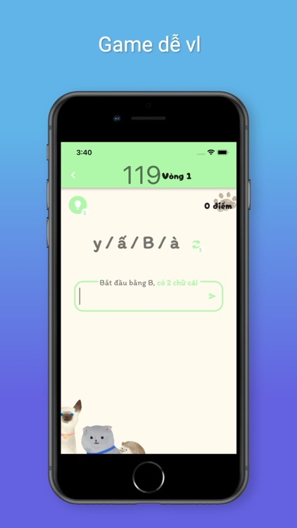 Nối từ: chơi nối từ đê