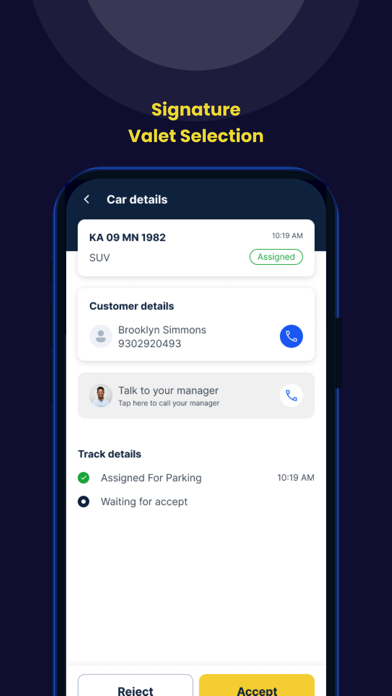 Valetdesk Business Screenshot