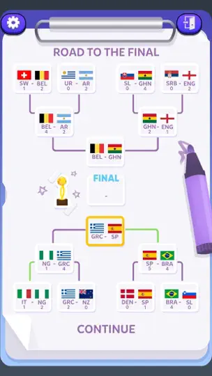 Скриншот Penalty Shootout 2023 на iPhone 5