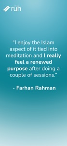 Ruh-Meditation app for Muslims screenshot #4 for iPhone