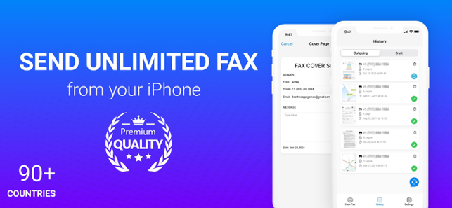 ‎FAX - Simple Fax App Screenshot