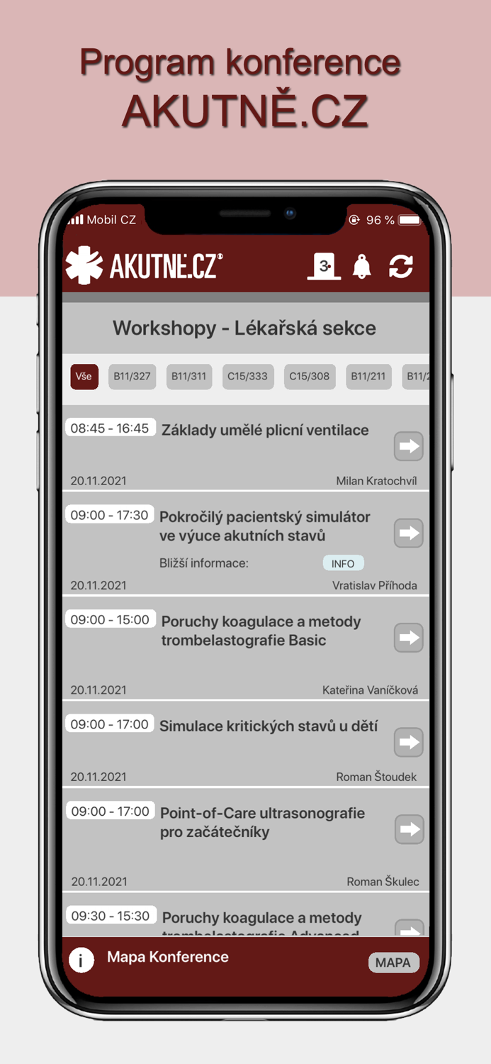 Program Konference AKUTNĚ.CZ