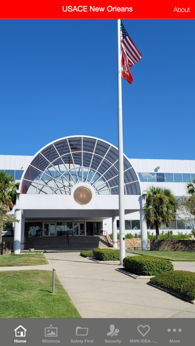 USACE New Orleans iPhone screenshot 1 - Business app