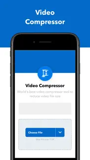 video compressor for mp4, mov iphone screenshot 1