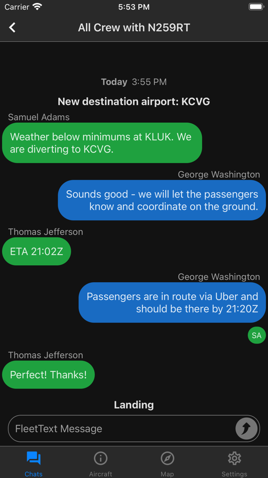 #7. FleetText (iOS) بواسطة: Send Solutions, LLC