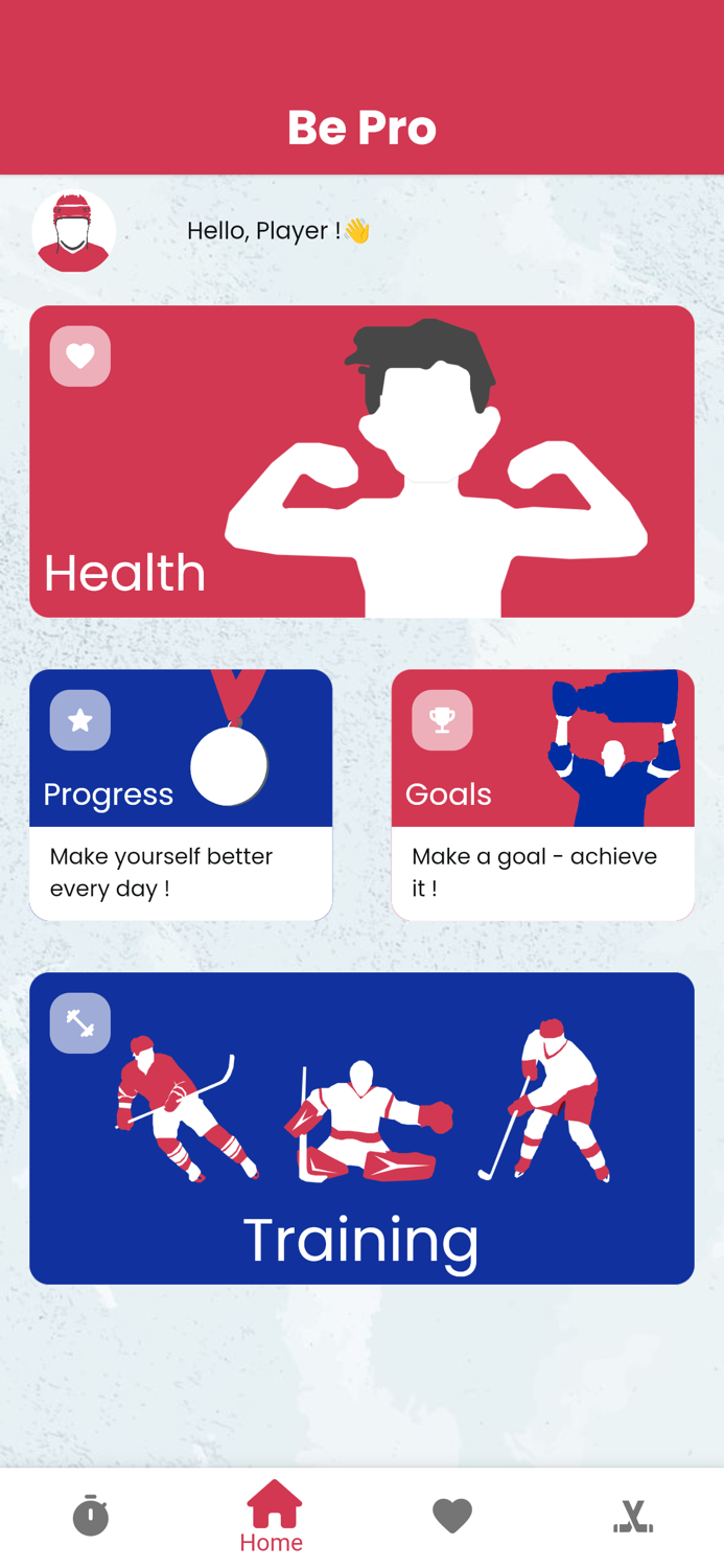 Be Pro - Hockey App
