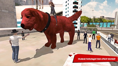 Big Red Dog Simulator 3D Screenshot