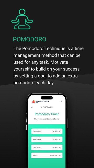 Fitness Tracker Pro Mobile Screenshot
