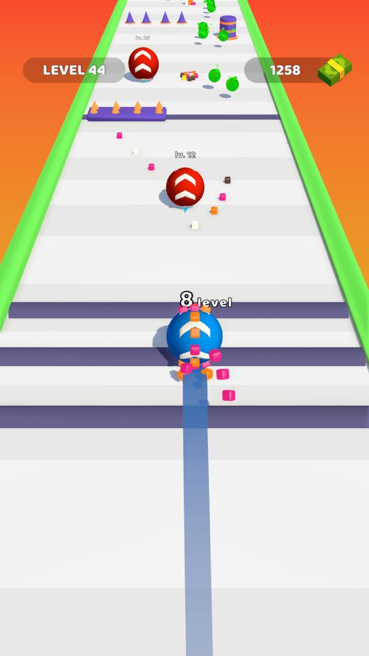 #8. Rolling Paint Runner (iOS) 由: Ozkan Yildiz
