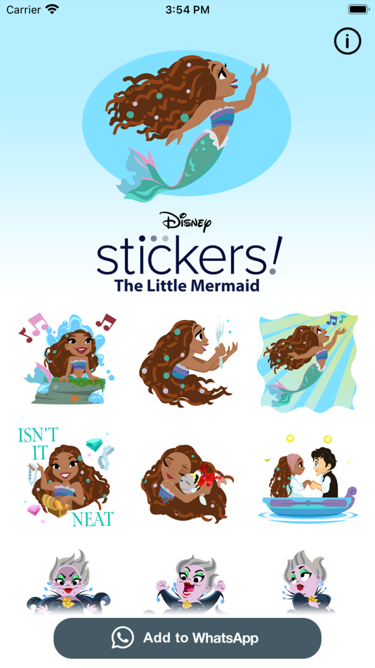 The Little Mermaid Stickers - 1.0 - (iOS)