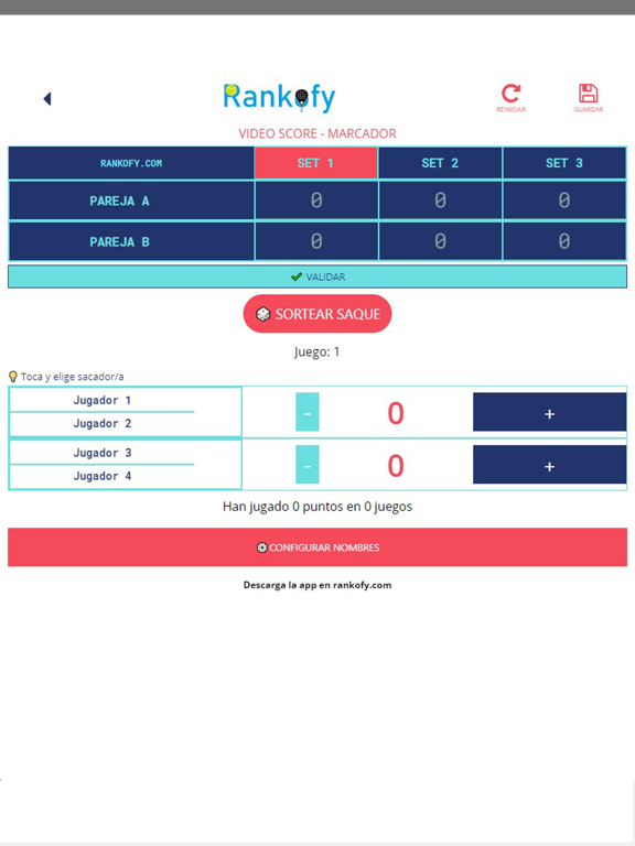 Screenshot #4 pour Rankofy Pádel
