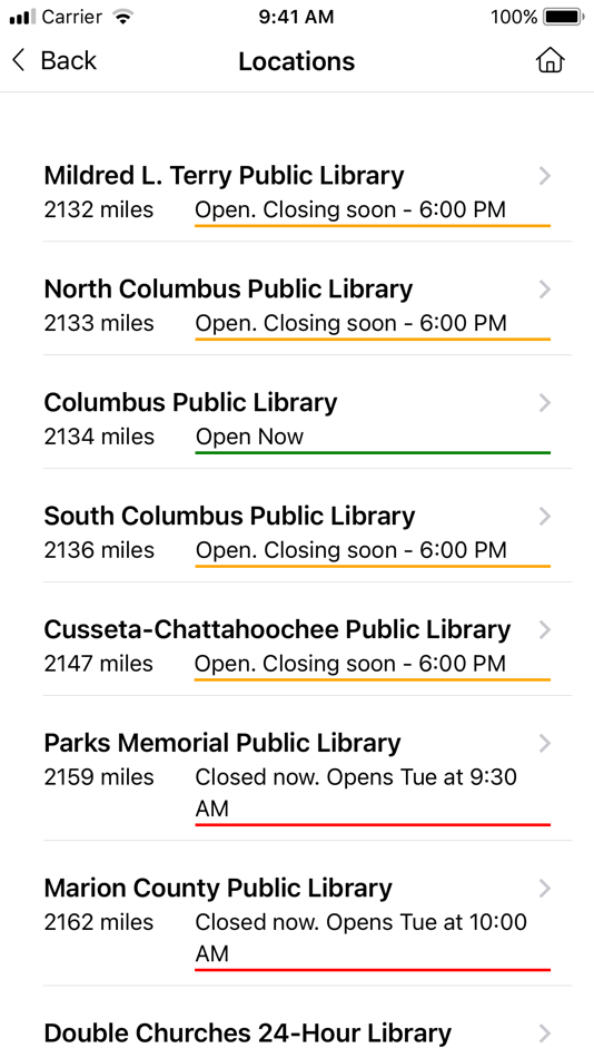 #5. Chatt Valley Libraries Ga (iOS) 由: Chattahoochee Valley Regional Library System