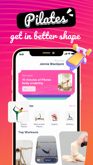 Yoha: Pilates, Learn & Chat Screenshot