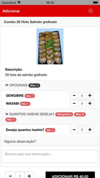 Sushi Mania Arapiraca Screenshot
