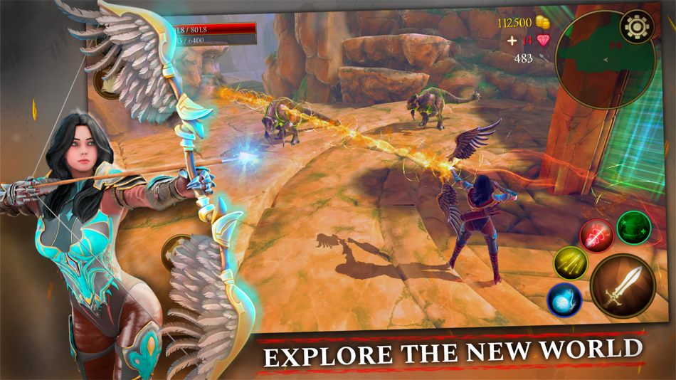 #1. TotAL RPG: Offline Epic Action (iOS) 由: TZAR games