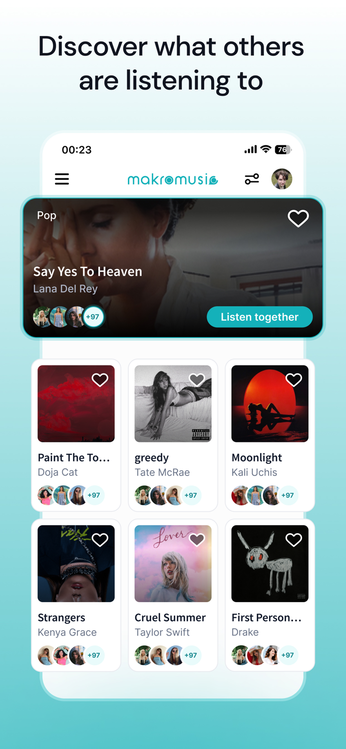 makromusic for Spotify and Music