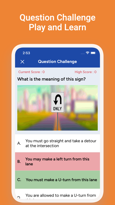 NM MVD Driver's License Test Screenshot