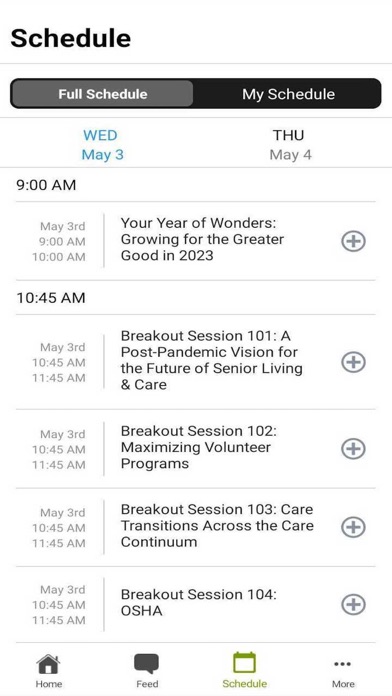 LAI Education & Events Screenshot
