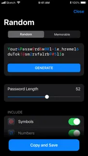 password generator iphone screenshot 2
