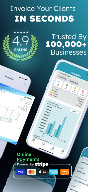 Invoices - Invoice Maker App Skjermbilde