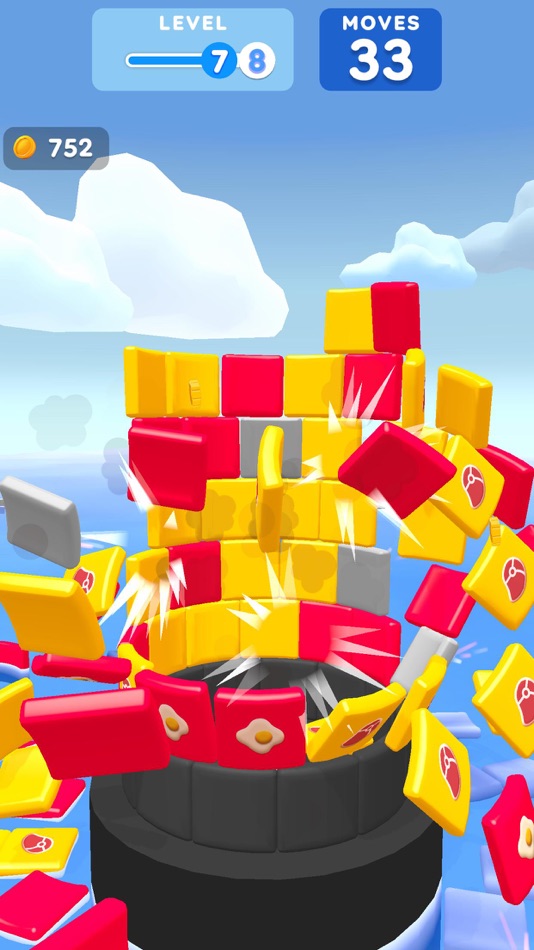 #3. Mahjong Tower 3D (iOS) โดย: MYAPPFREE S.R.L.