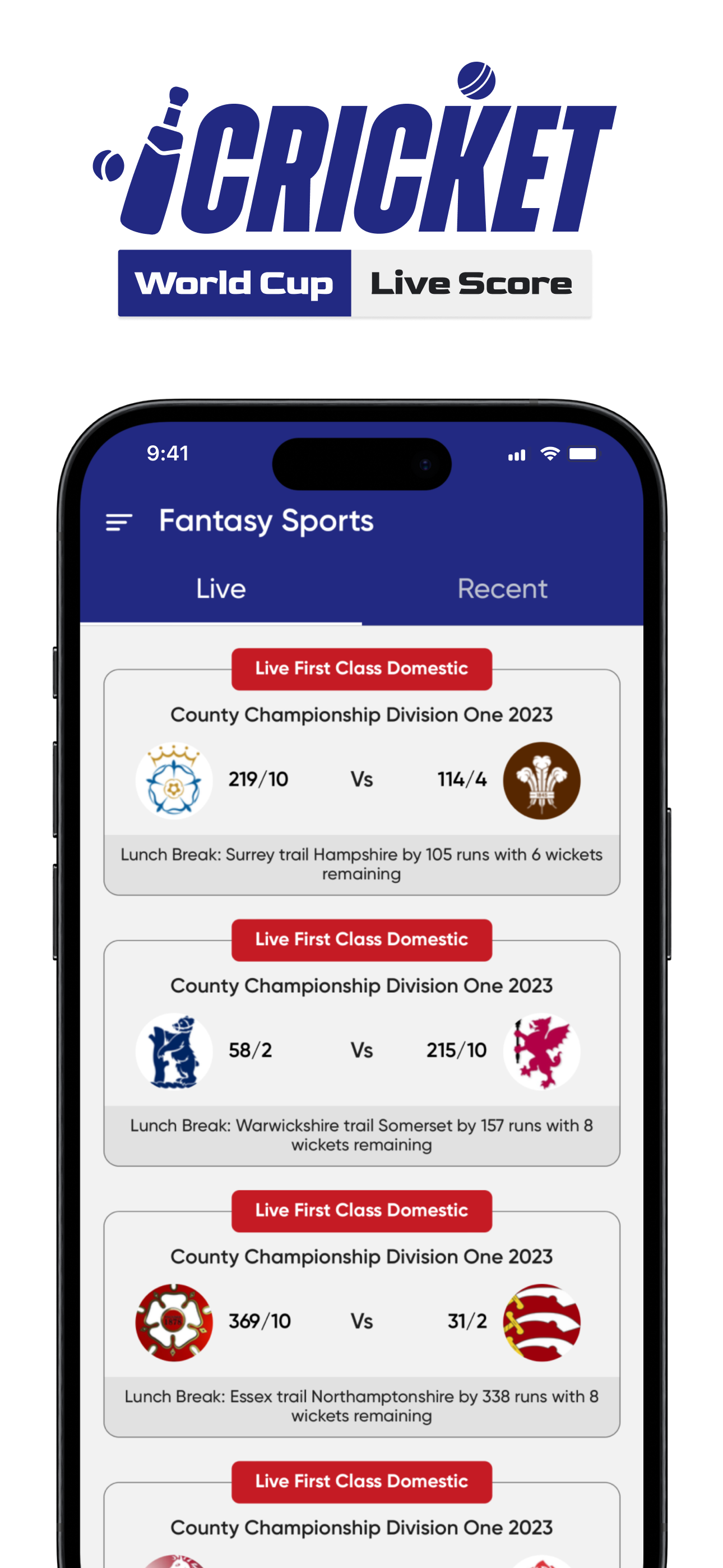 Worldcup - Live Cricket Scores