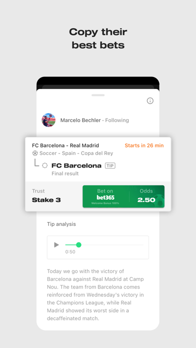 Tipster Chat - Top Sport Tips Screenshot