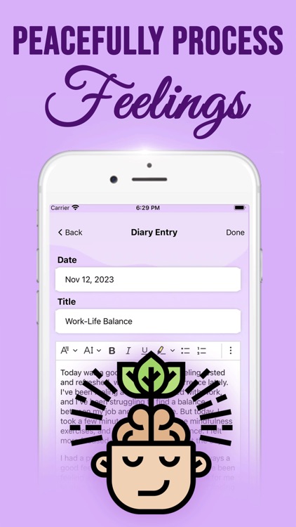 Diary with Lock- Daily Journal screenshot-3