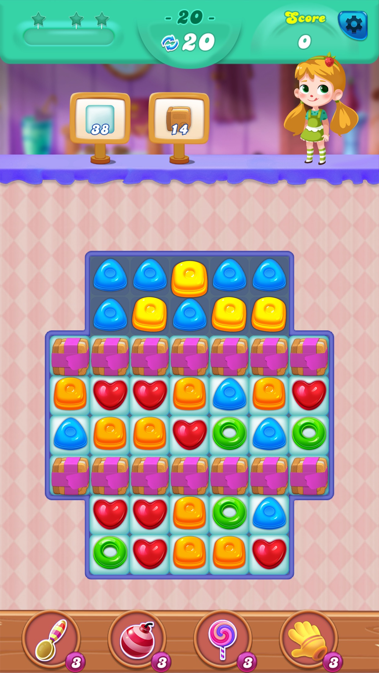 Sweet Candy Mania-Puzzle Gamesのおすすめ画像1